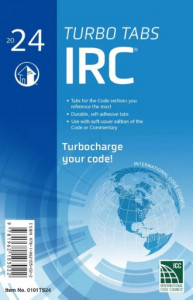 International Residential Code for One and Two Family Dwellings Turbo Tabs 2024