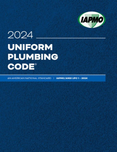Uniform Plumbing Code 2024