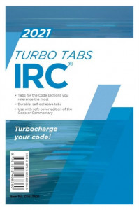 International Residential Code for One and Two Family Dwellings Turbo Tabs 2021