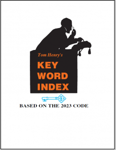 Tom Henry's Key Word Index 2023